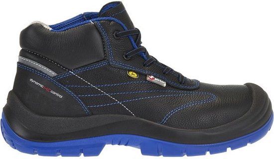 Sixton Belluno Hoog S3 Zwart/Blauw - Maat 44