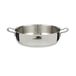 Tognana Vanitosa pan 28 cm met 2 handgrepen, roestvrij staal, zilver