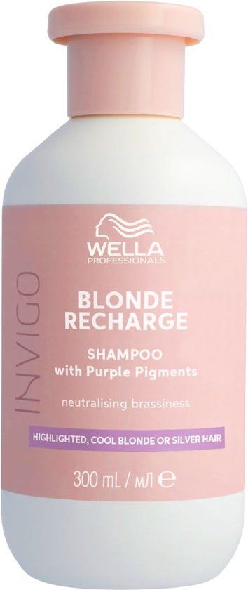 Wella Professionals Invigo Blonde Recharge Cool Blonde Shampoo - 300ml