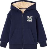 Vertbaudet Sweatvest met capuchon voor jongens marineblauw