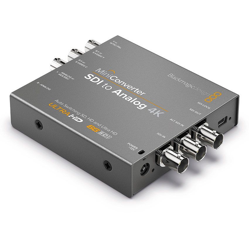Blackmagic Mini Converter - SDI to Analog 4K - 9338716002591
