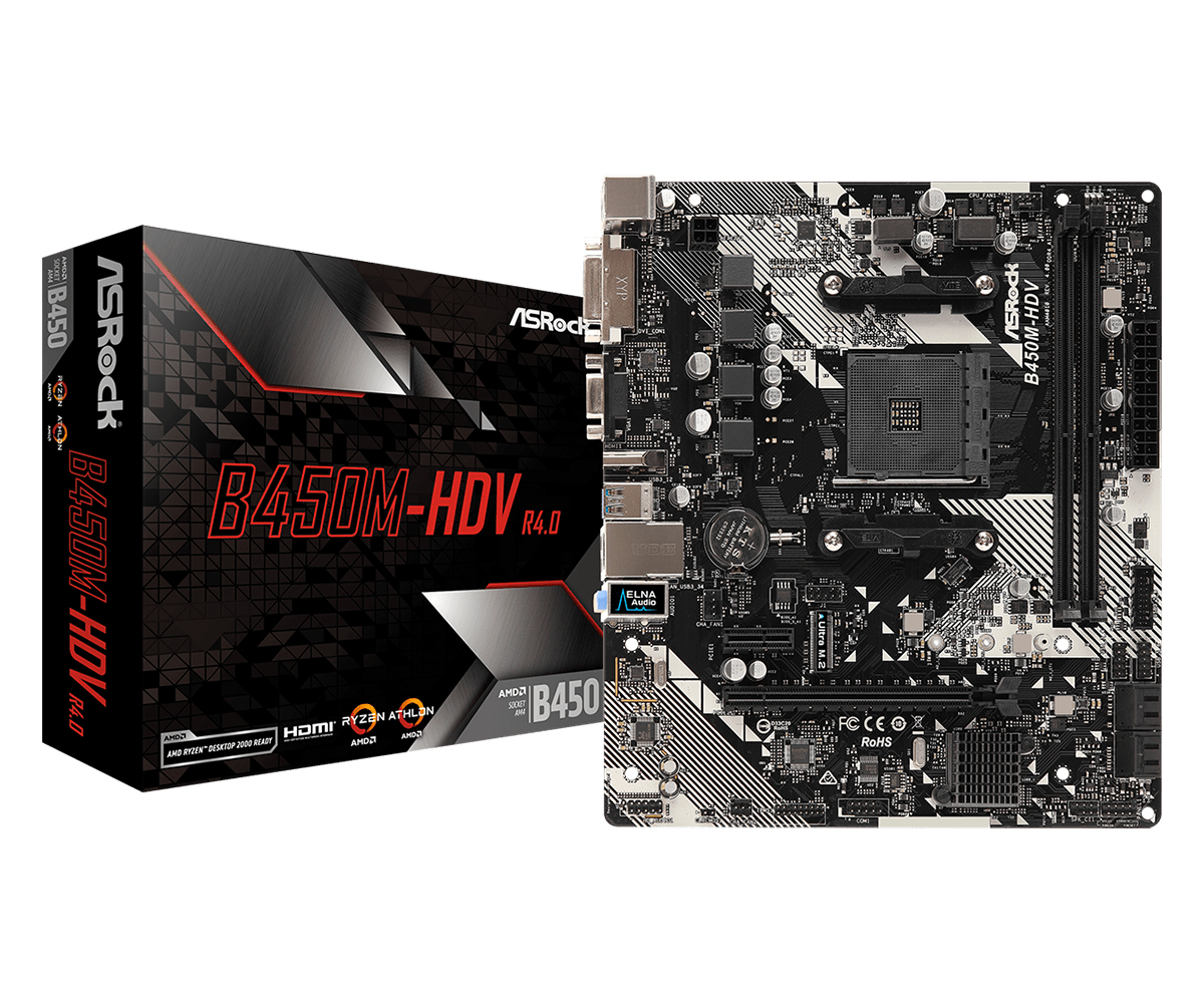 Asrock B450M-HDV R4.0