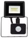 Icecat projecteur LED avec capteur, noir, 10 watts, 6000 Kelvin