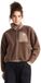 The North Face Yumiori Off Peak Fleecevest dames Bruin dessin L/40