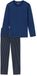 Schiesser Pyjama Long navy 180273 48/S