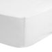Good Morning hoeslaken effen kleur - 1 persoons 90x200 cm - Wit - 100% Katoen renforce