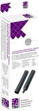 Tru Components T1904CA049 Krimpkous met lijm Zwart 44.40 mm 7.40 mm Krimpverhouding:6:1 1 stuk(s)