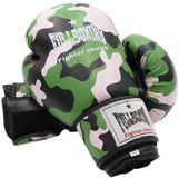 Softee Camo Gants de combat Vert 12 oz
