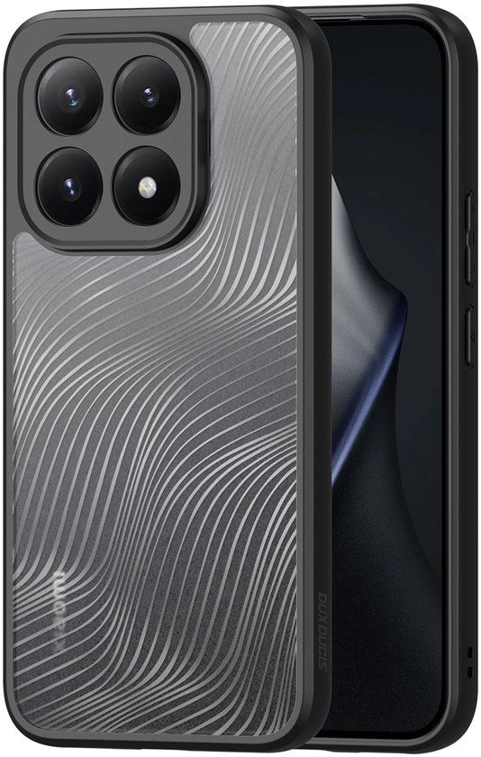 Dux Ducis Aimo Series Hoesje voor Xiaomi 15T - Transparant TPU Back Cover - Zwart