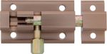 AMIG Schuifslot/Plaatgrendel - Aluminium - 6 cm - Brons