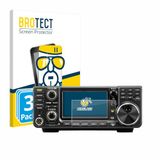 BROTECT Screenprotector 3 Stuks voor Icom IC-9700 Beschermglas transparant