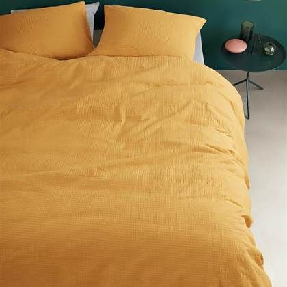 Beddinghouse Wave Dekbedovertrek - 200 x 220 cm - Bruin - Katoen