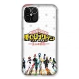 Hoesje Manga My Hero Academia Hoesje voor iPhone 12/12 Pro Wit