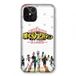 Hoesje Manga My Hero Academia Hoesje voor iPhone 12/12 Pro Wit