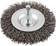 KWB - Schijfborstel op stift - Ø 75 mm - Grof - Gegolfd staaldraad - 607333
