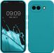 kwmobile telefoonhoesje geschikt voor Google Pixel 10a - Hoesje voor smartphone - Precisie camera uitsnede - In mat petrol