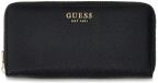 GUESS Amorette SLG Zip Around Wallet Black zwart
