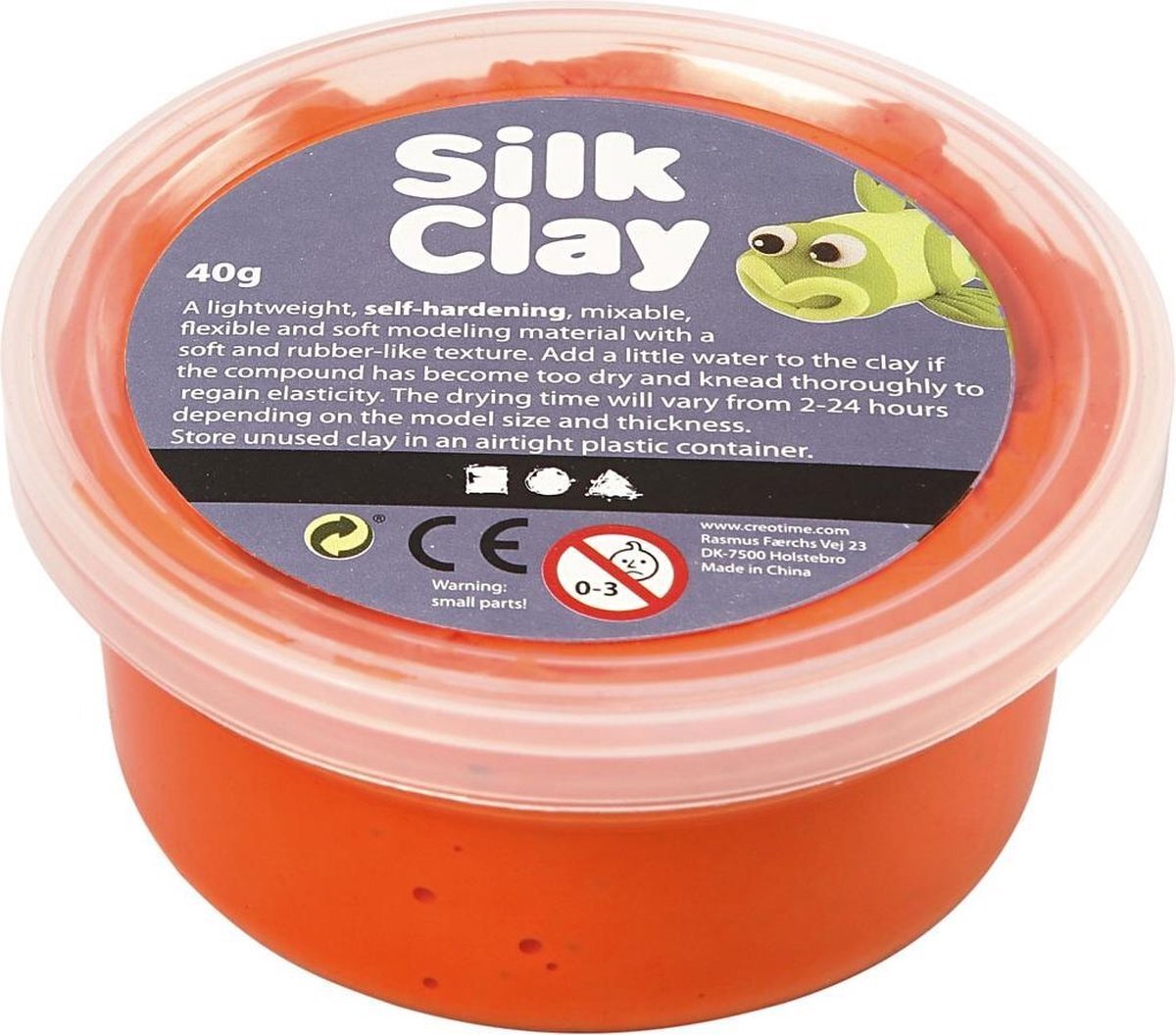 Silk Clay oranje 40gr