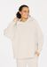 Athlecia Larisa Dames Hoodie Vaporous Gray/ Off White