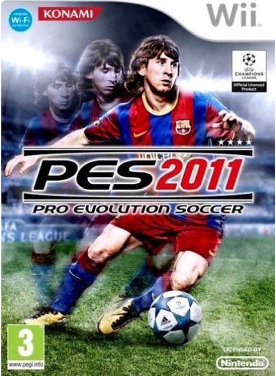Konami Pro Evolution Soccer 2011 - Pes 2011 - Nintendo Wii