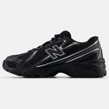 New Balance 740 - Sneakers - Unisex - Zwart/Zilver