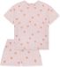 SCHIESSER Meisjes Pyjama Kort Gebloemd Katoen/Modal Rose 176