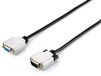 Equip 118856 Câble VGA 20 m VGA (D-Sub) Noir, Argent