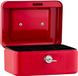 NIEUW!! SAX Geldcassette 15,2x11,5x8 cm, Munteninzet, Rood