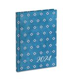 Weekplanner organizer 2024 cm 17 x 24 cm gesloten januari-december 2024, hardcover