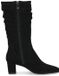 Caprice 9-9-25303-47 044 Black Lange Laarzen Zwart Suede Dames