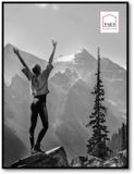 HAES deco - Kunststof fotolijst 60x80 zwart Easy Frame - EF19B