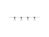 Scandi Essentials Wisp Black String Lights 855 cm, 20 Bulbs