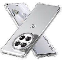 Phonillico® Case voor OnePlus 12 5G - Schokbestendige bescherming Zacht TPU Transparant