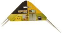 Regal LIFETIME TOOLS Regal hoek/plank drager 2-delig 15X20CM