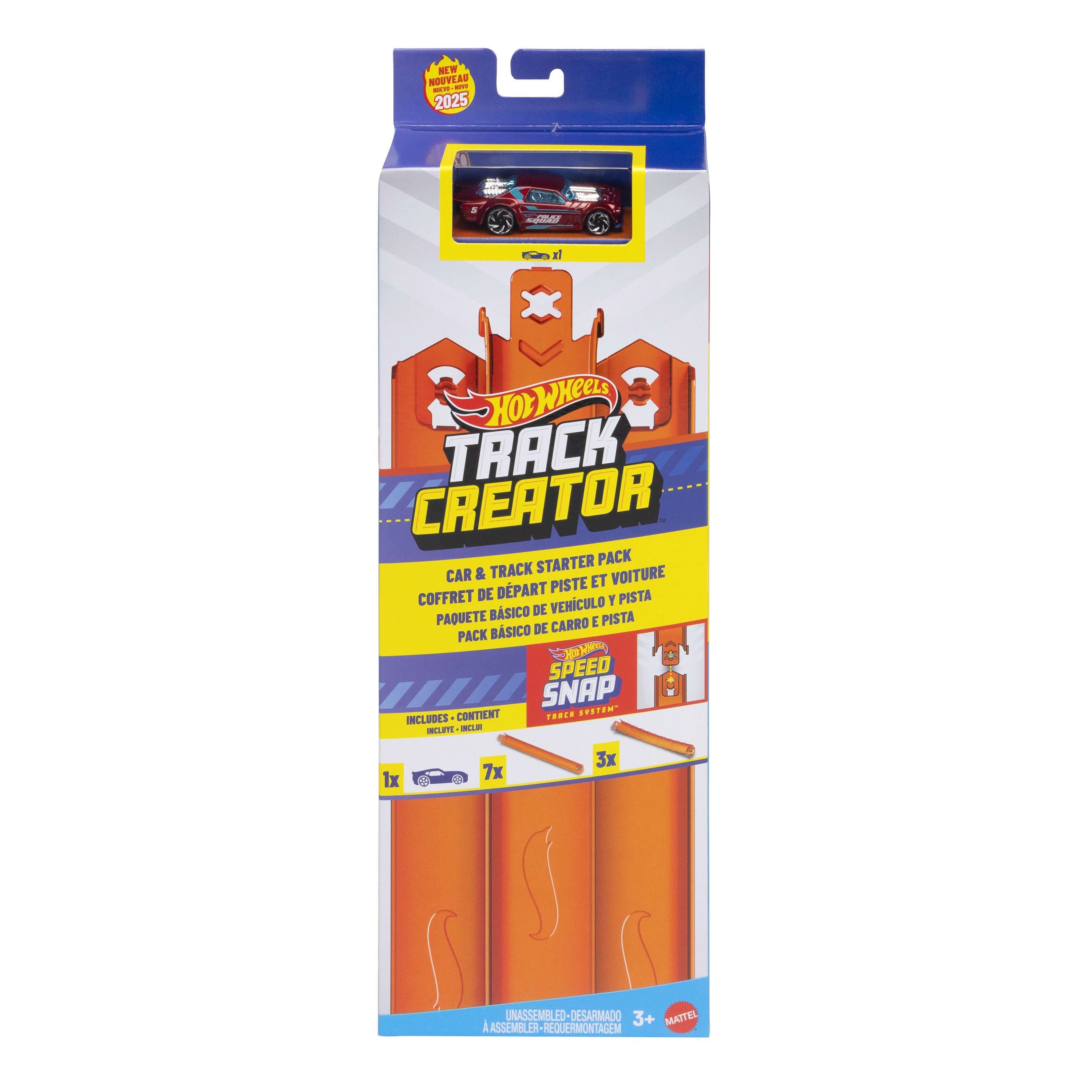 Hot Wheels - Track Creator Starterset met Auto en Baan