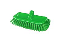 Maya Professional Tools 40155-5 Schrubber FBK/levensmiddelhygiene met gehoekte borstelharen, 285 mm x 130 mm, groen