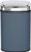 MAJESTIC KITCHEN MOVE Poubelle automatique, 58 L, Acier inoxydable gris mat, Bord renforcé, Ouverture automatique