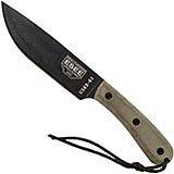 ESEE Model 6HM bushcraftmes Modified Handle, lederen schede - 0811328024209