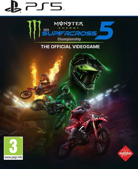 Milestone Monster Energy Supercross 5 PlayStation 5