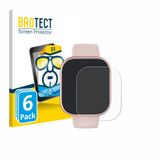 BROTECT - Screenprotector voor Doomixs Smartwatch T7 1.83" - Folie Beschermfolie transparant 6 Stuks