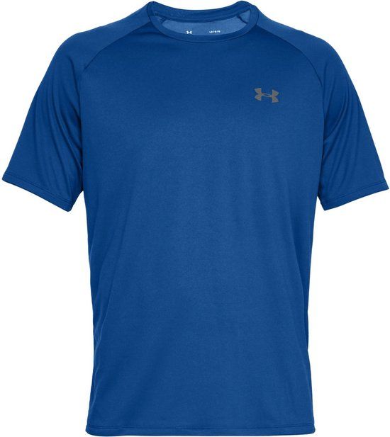 Under Armour Tech 2.0 Short Sleeve Tee Heren Sportshirt - Royal