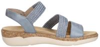Remonte Sandalen Plat Licht Blauw Maat 37
