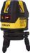 STANLEY Laserwaterpas STHT77514-1, bereik 10 meter, IP54, inclusief AA-batterijen, rode laser, multilijn