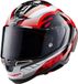 Alpinestars Supertech R10 Team Zwart Carbon Rood Wit Glossy Integraalhelm - Helm