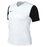 Nike Tiempo Premier Sportshirt Vrouwen - Wit/Zwart - Maat S