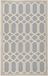 Safavieh Cambridge CAM138 Modern handgetuft vloerkleed, zilver & ivoor, 122 x 183 cm