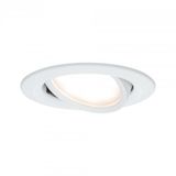 Paulmann Nova Inbouwspot LED - Rond - Wit - Zwenkbaar - 3-traps dimbaar - IP23