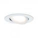 Paulmann Nova Inbouwspot LED - Rond - Wit - Zwenkbaar - 3-traps dimbaar - IP23