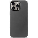 Decoded Housse en Cuir pour iPhone 16 Pro Max - Fabriqué en Cuir ECCO Premium - Compatible MagSafe - Noir