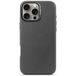 Decoded Housse en Cuir pour iPhone 16 Pro Max - Fabriqué en Cuir ECCO Premium - Compatible MagSafe - Noir